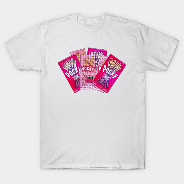 Pocky sticks T-Shirt by AnGo